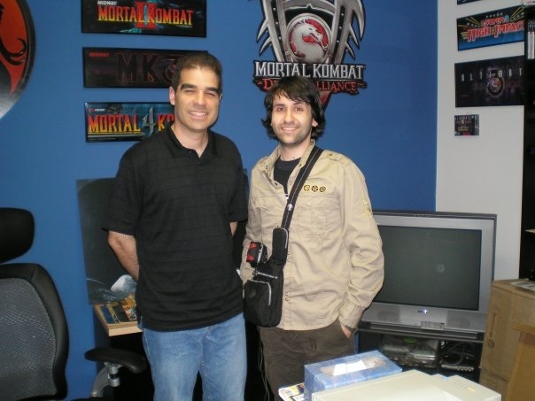 Con Mr. Mortal Kombat, Ed Boon, a Chicago