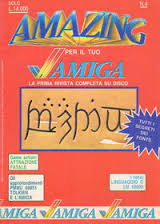La cover di un numero di Amazing Amiga...
