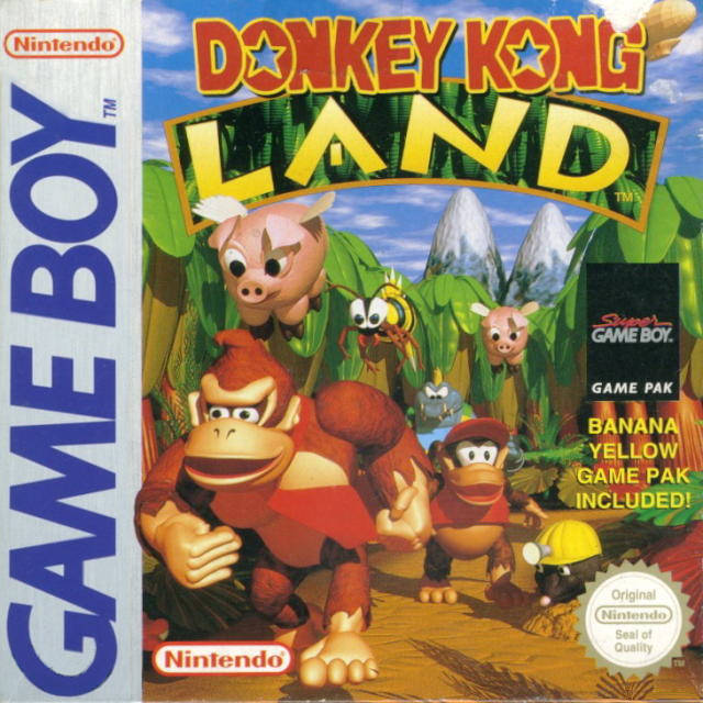 La simpatica Cover Box di Donkey Kong Land
